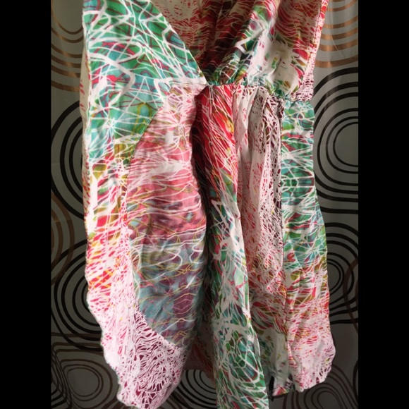 🔥5/$25- Volcom Strapless Top Sz 14 - Picture 2 of 6